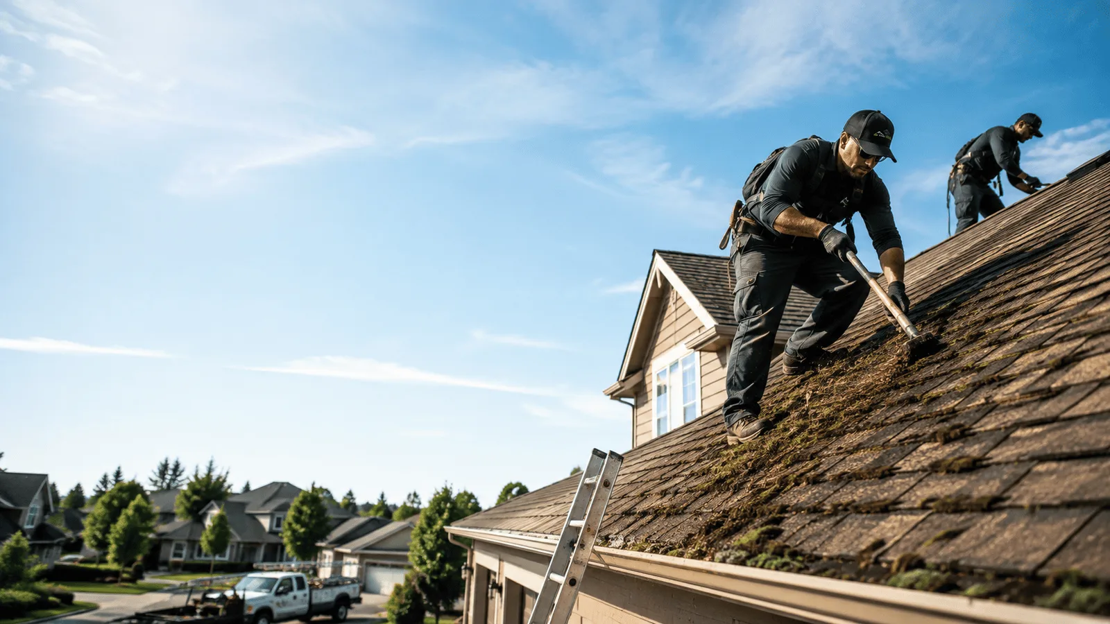 Roof Moss Removal in Euclid, MN near me